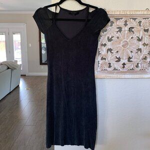 All Saints Boast dress in black